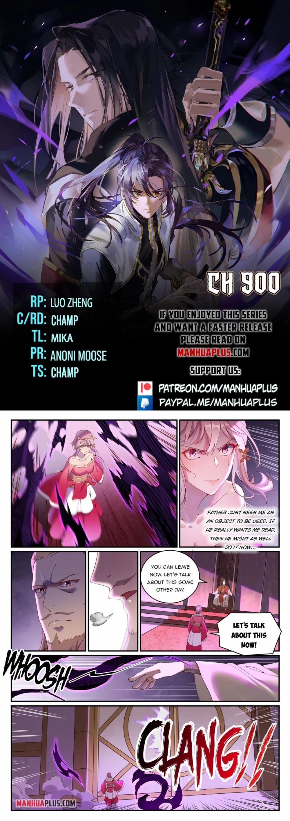 Apotheosis Chapter 892 - Page 1