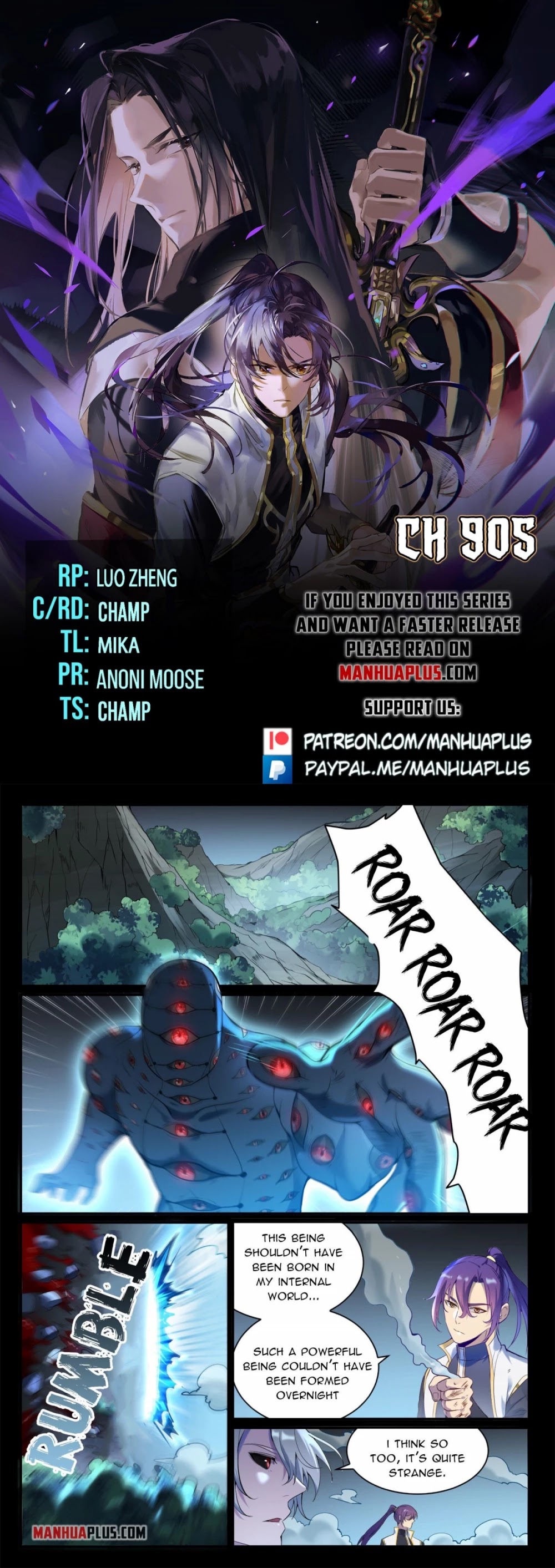 Apotheosis Chapter 897 - Page 1