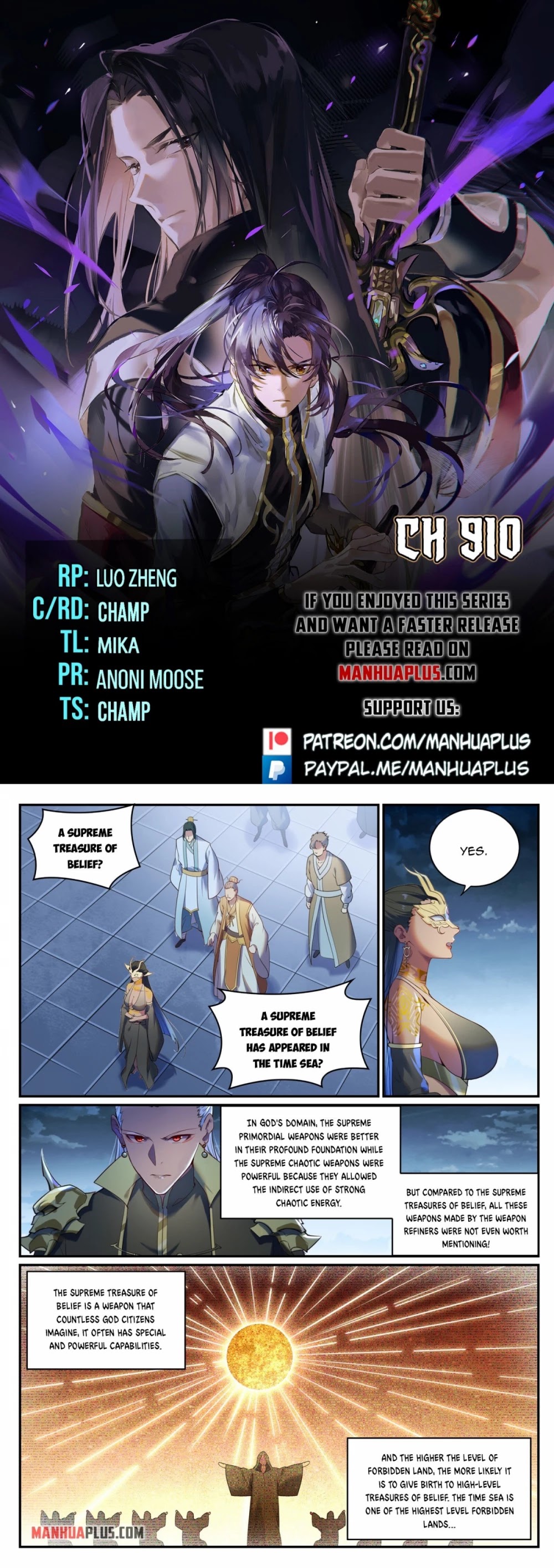 Apotheosis Chapter 902 - Page 1