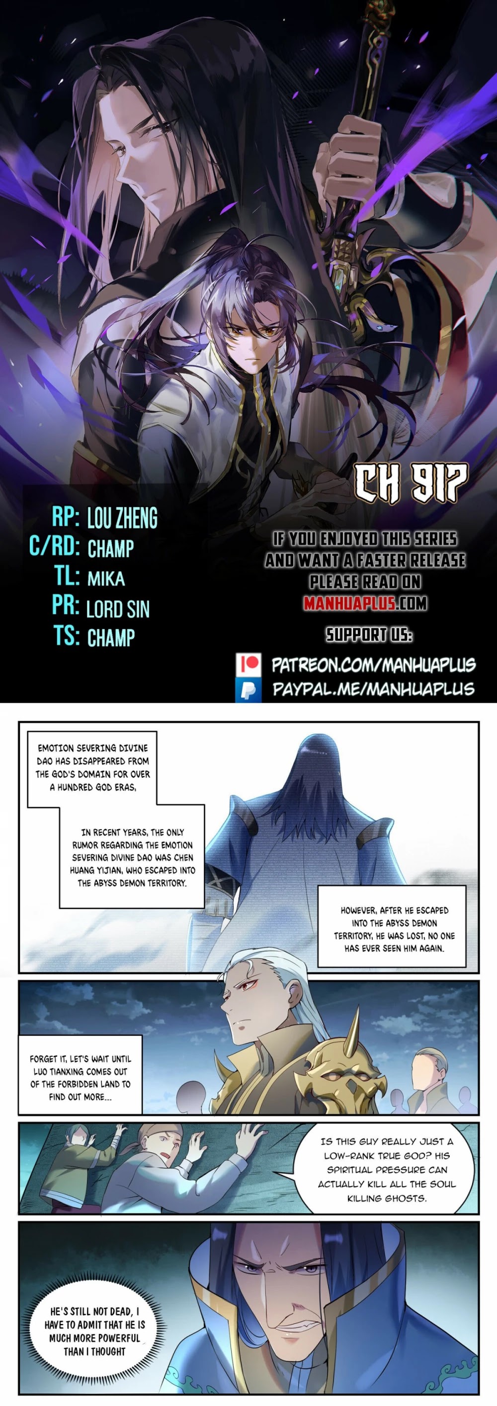 Apotheosis Chapter 909 - Page 1