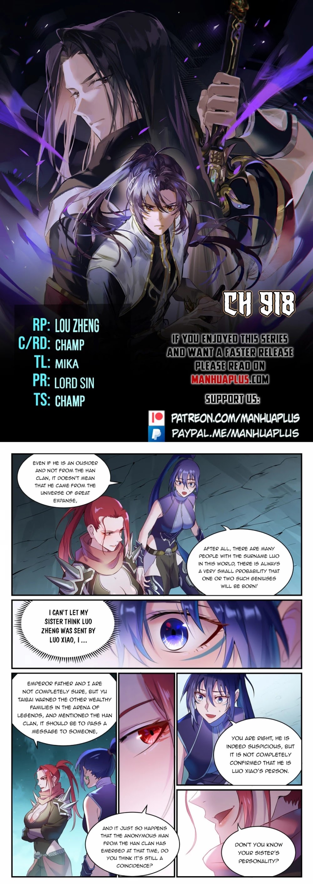 Apotheosis Chapter 910 - Page 1