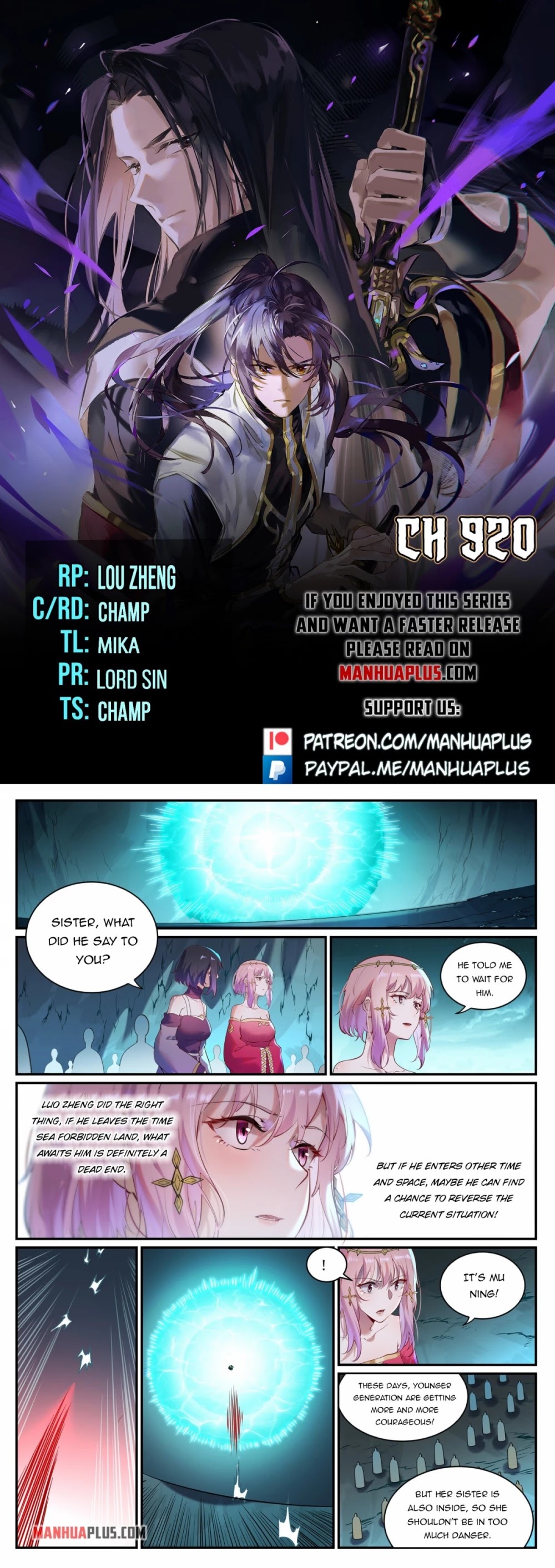 Apotheosis Chapter 912 - Page 1