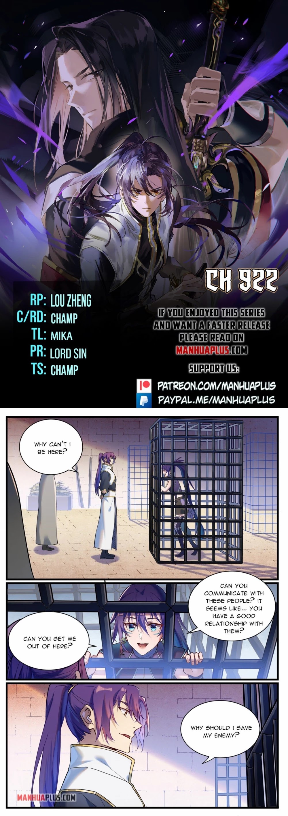 Apotheosis Chapter 914 - Page 1