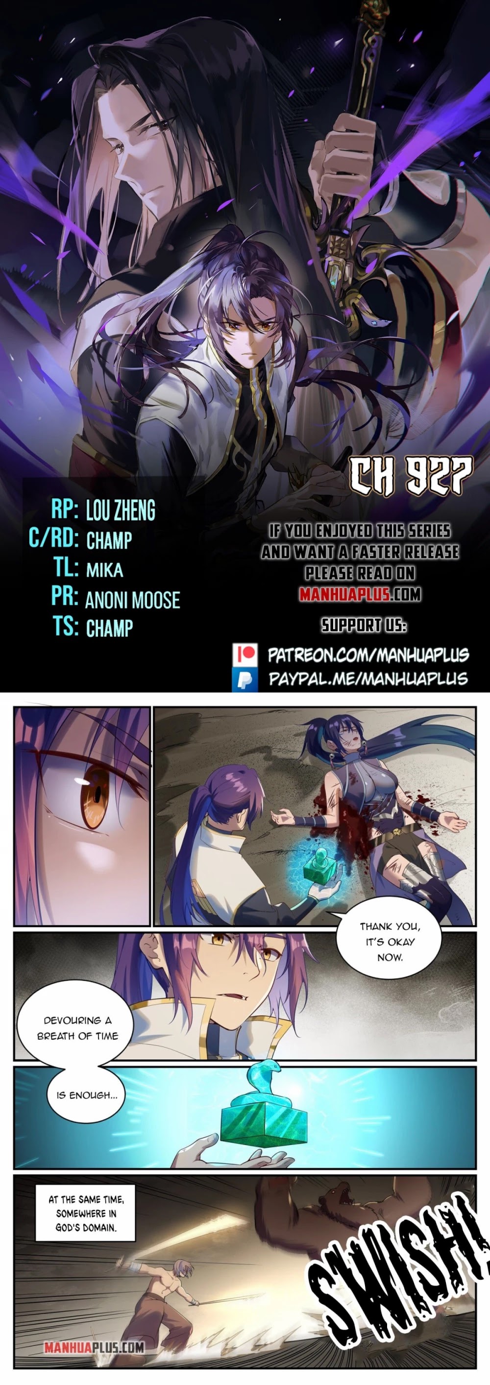 Apotheosis Chapter 919 - Page 1