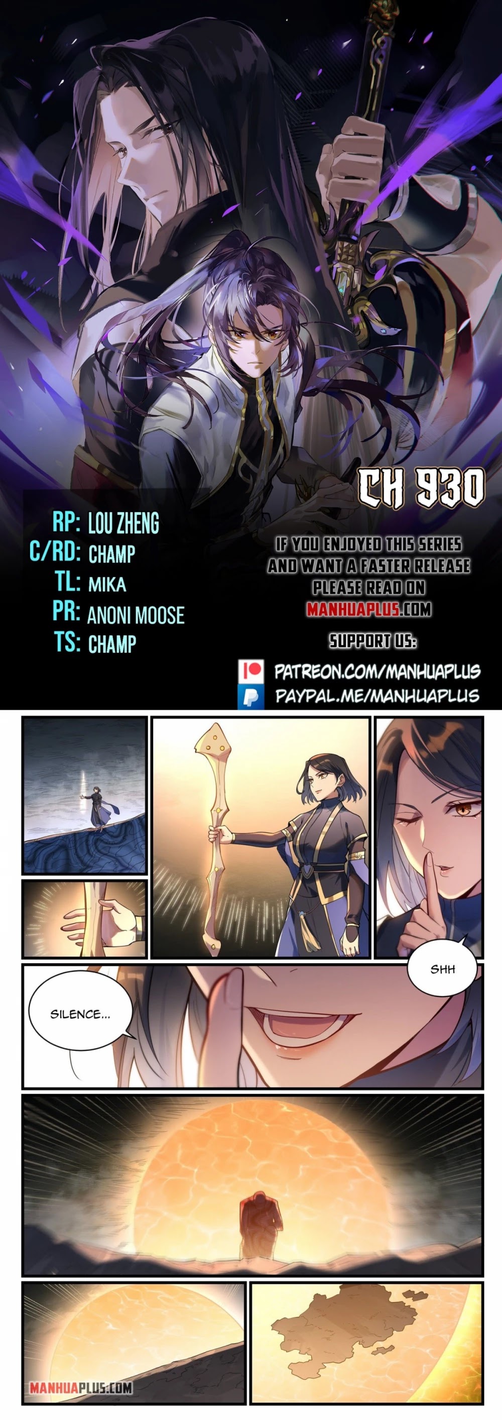 Apotheosis Chapter 922 - Page 1