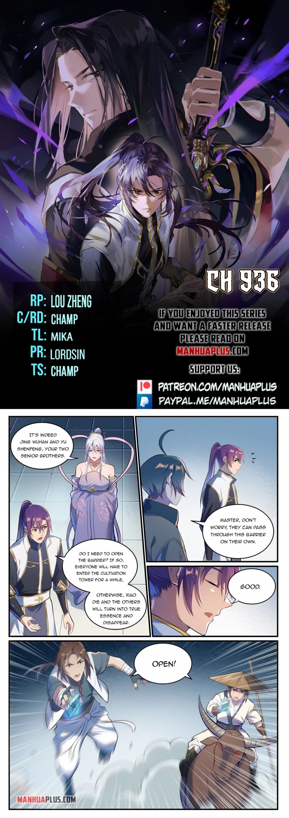 Apotheosis Chapter 928 - Page 1
