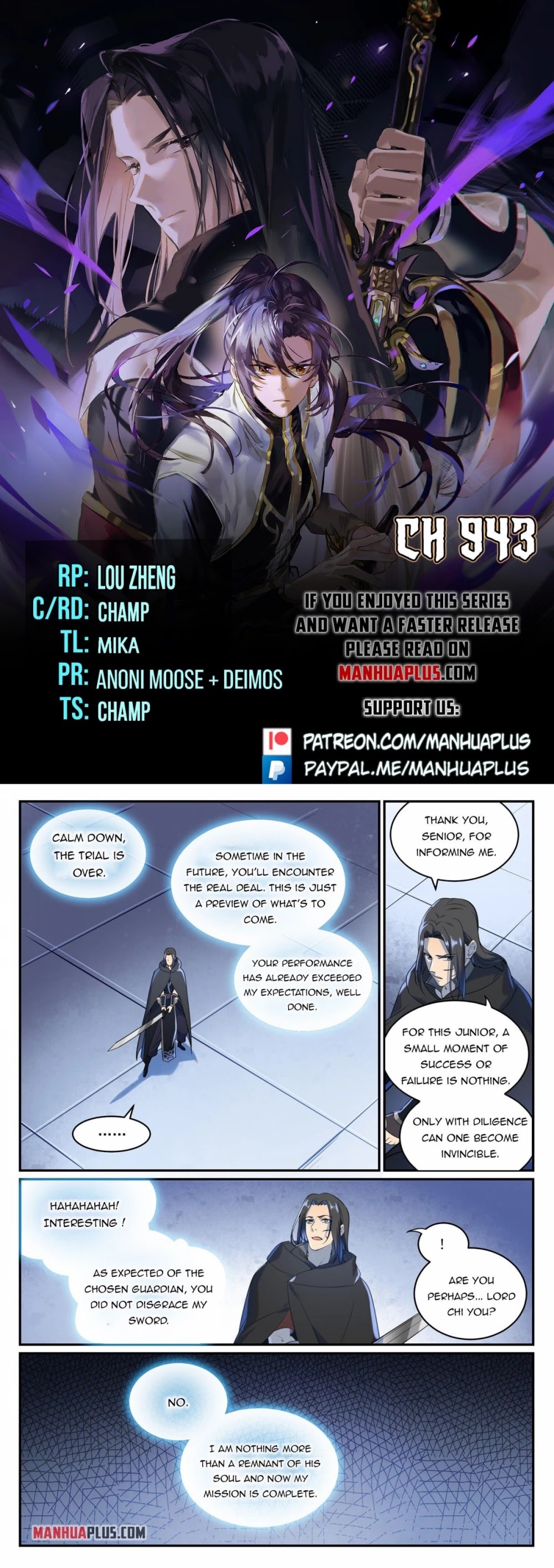 Apotheosis Chapter 935 - Page 1