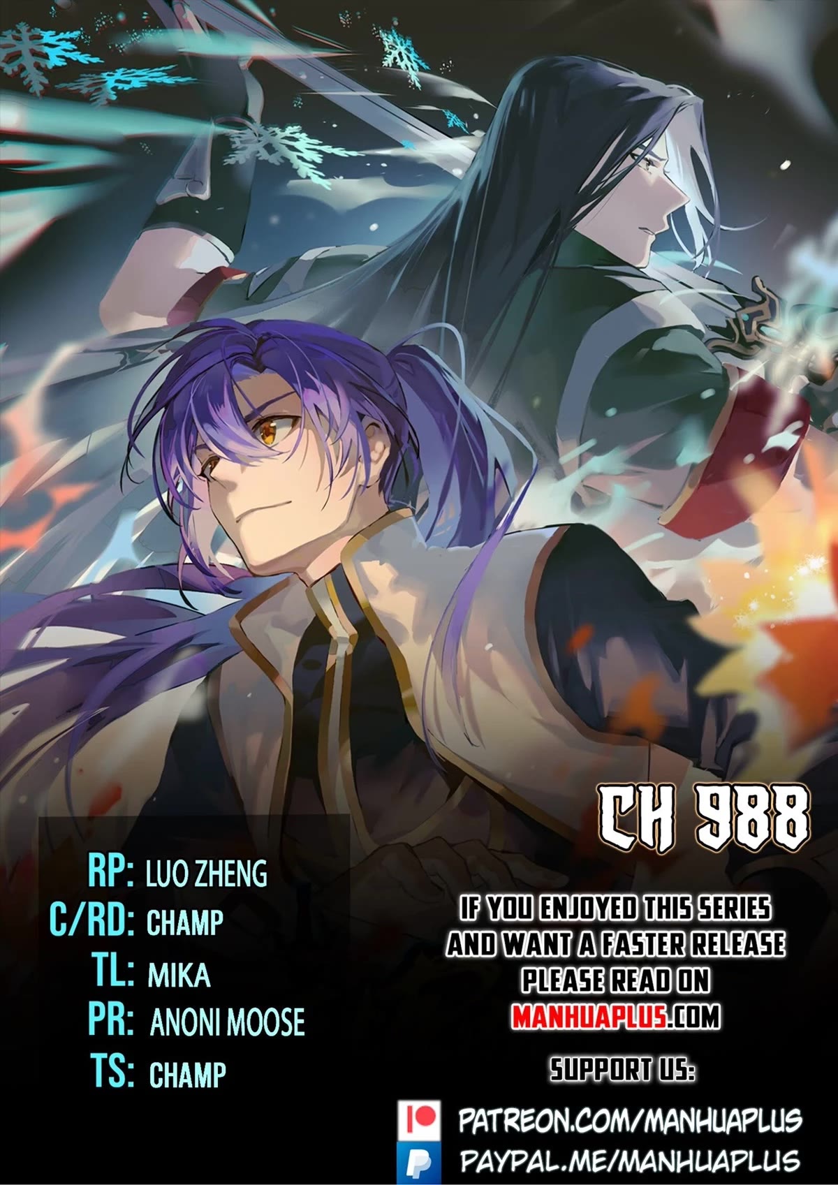 Apotheosis Chapter 980 - Page 1