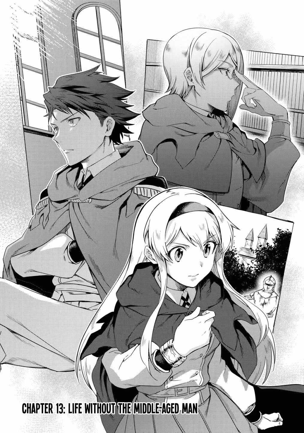 Around 40 Kenja no Isekai Seikatsu Nikki ~Kimana na Isekai Kyoushi Raifu~ Chapter 13 - Page 0