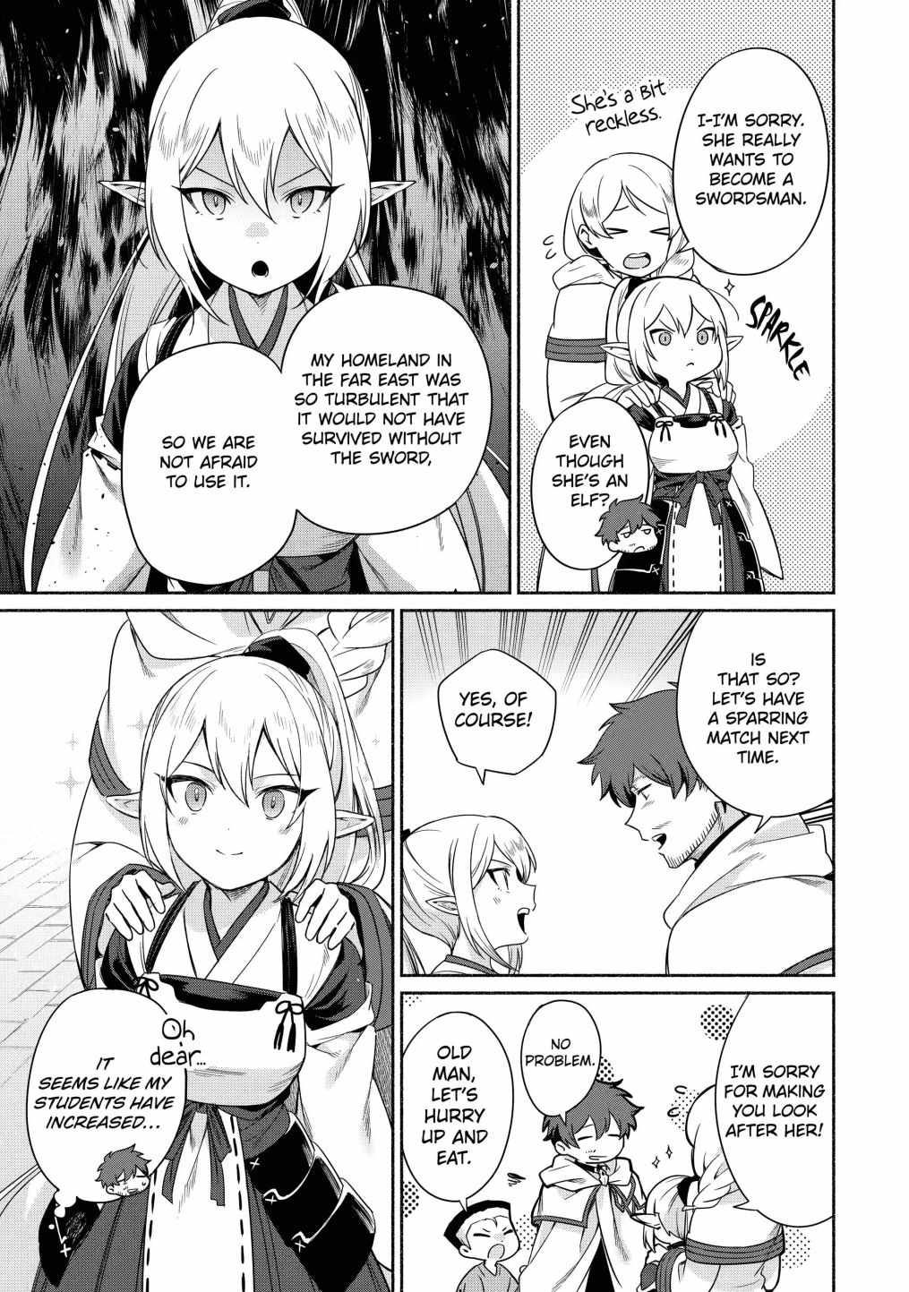 Around 40 Kenja no Isekai Seikatsu Nikki ~Kimana na Isekai Kyoushi Raifu~ Chapter 14 - Page 8
