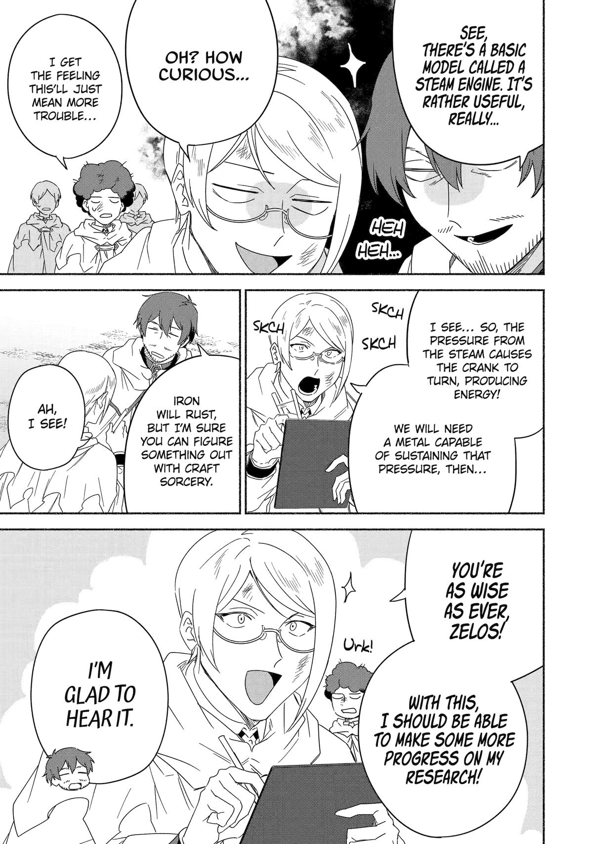 Around 40 Kenja no Isekai Seikatsu Nikki ~Kimana na Isekai Kyoushi Raifu~ Chapter 53 - Page 12