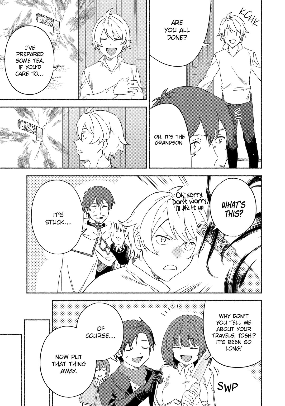 Around 40 Kenja no Isekai Seikatsu Nikki ~Kimana na Isekai Kyoushi Raifu~ Chapter 54 - Page 12