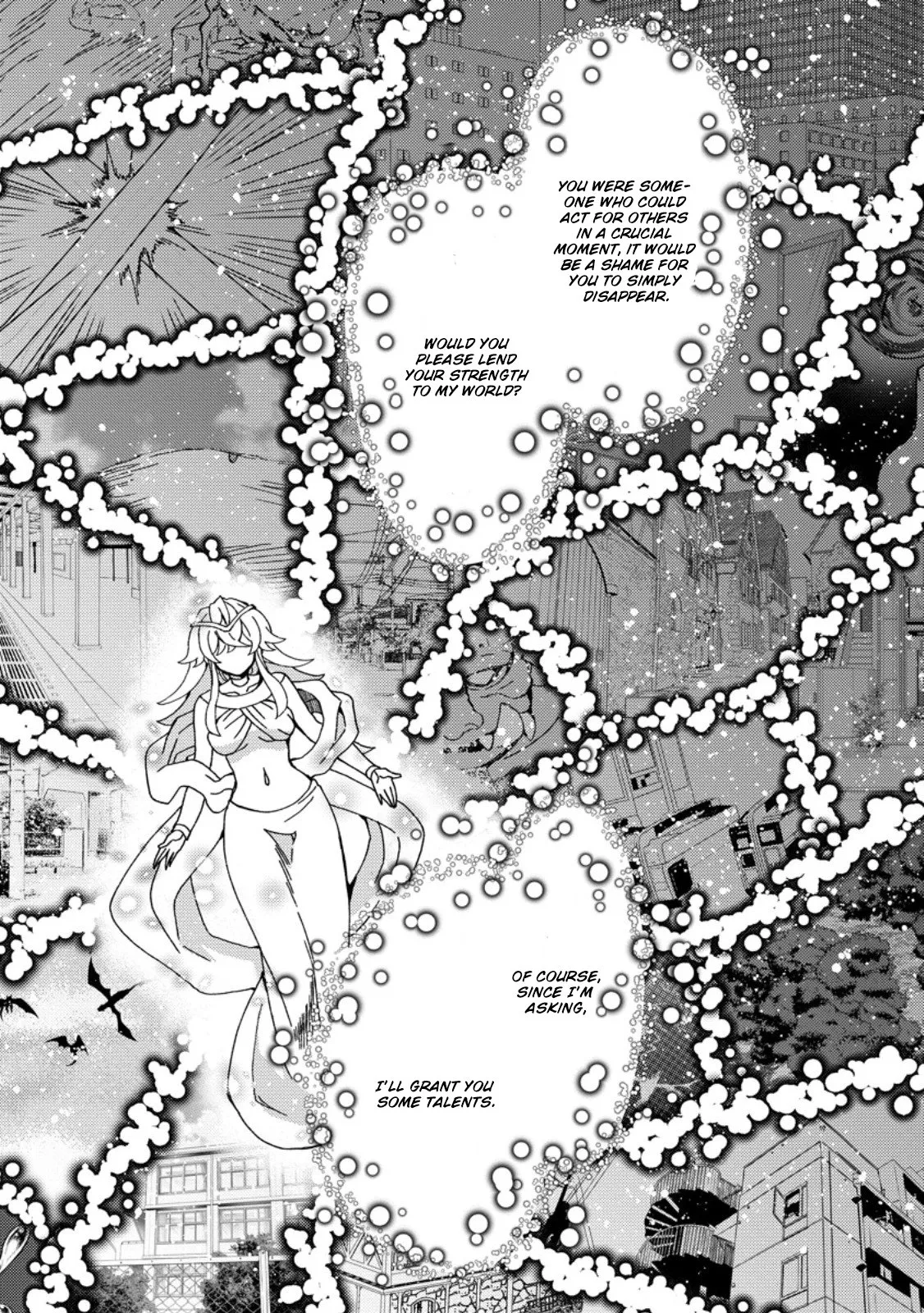 “Aru Teido (?) no Mahou no Sainou” de Kondokoso Isekai de Slow Life wo Okurimasu Chapter 1 - Page 4