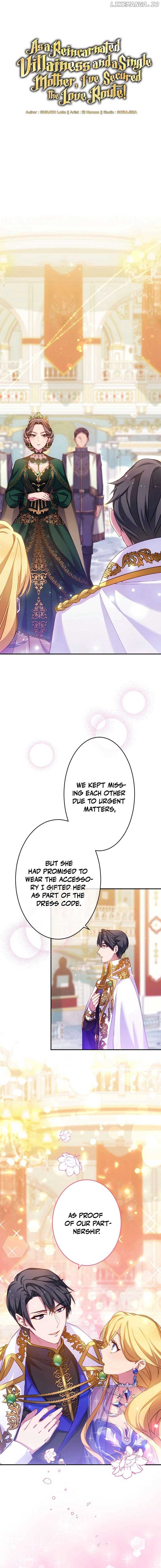 As a Reincarnated Villainess and a Single Mother, I’ve Secured the Love Route! Chapter 25 - Page 1