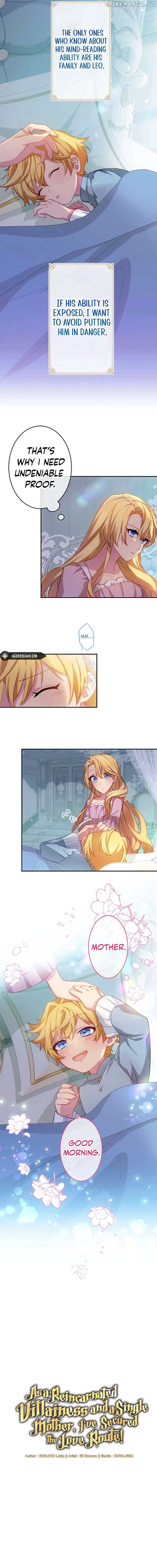 As a Reincarnated Villainess and a Single Mother, I’ve Secured the Love Route! Chapter 26 - Page 2