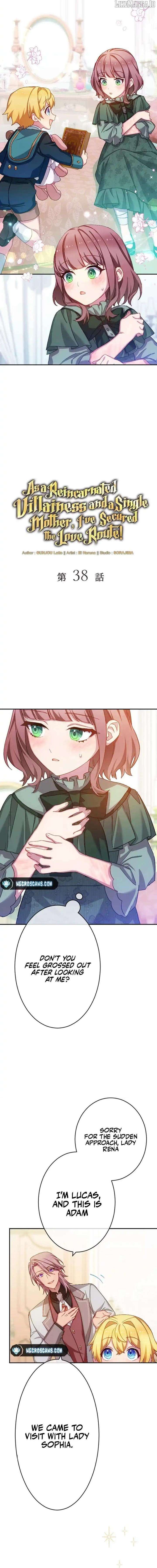 As a Reincarnated Villainess and a Single Mother, I’ve Secured the Love Route! Chapter 38 - Page 2
