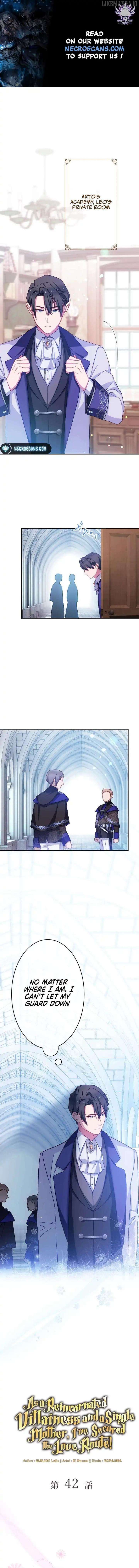 As a Reincarnated Villainess and a Single Mother, I’ve Secured the Love Route! Chapter 42 - Page 1
