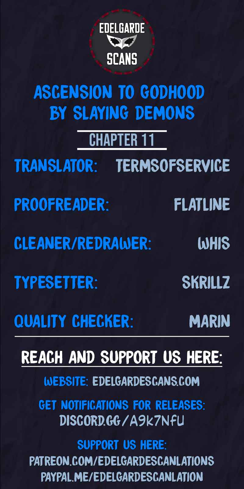Ascension by Slaying Demons Chapter 11 - Page 1