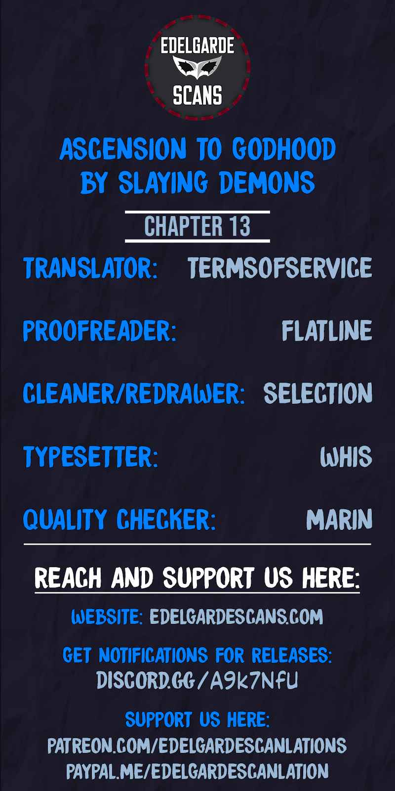 Ascension by Slaying Demons Chapter 13 - Page 1