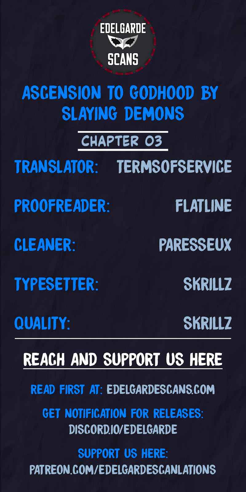Ascension by Slaying Demons Chapter 3 - Page 1