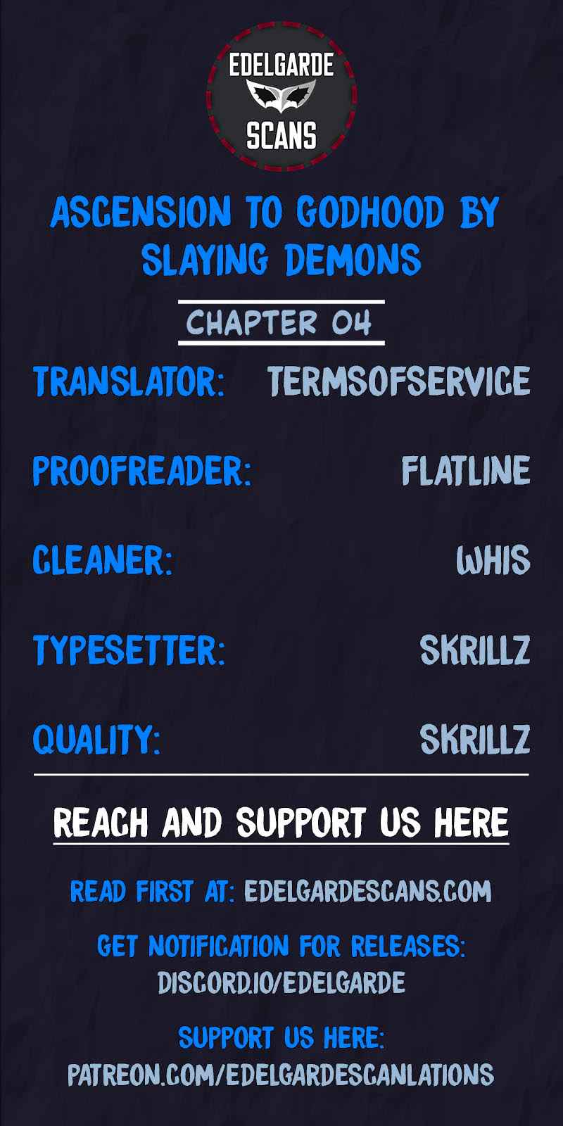 Ascension by Slaying Demons Chapter 4 - Page 1