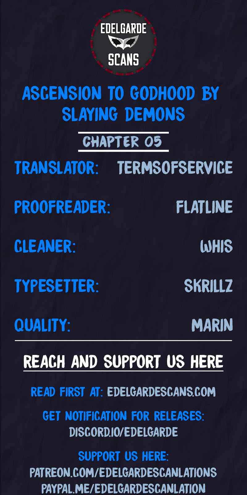 Ascension by Slaying Demons Chapter 5 - Page 1
