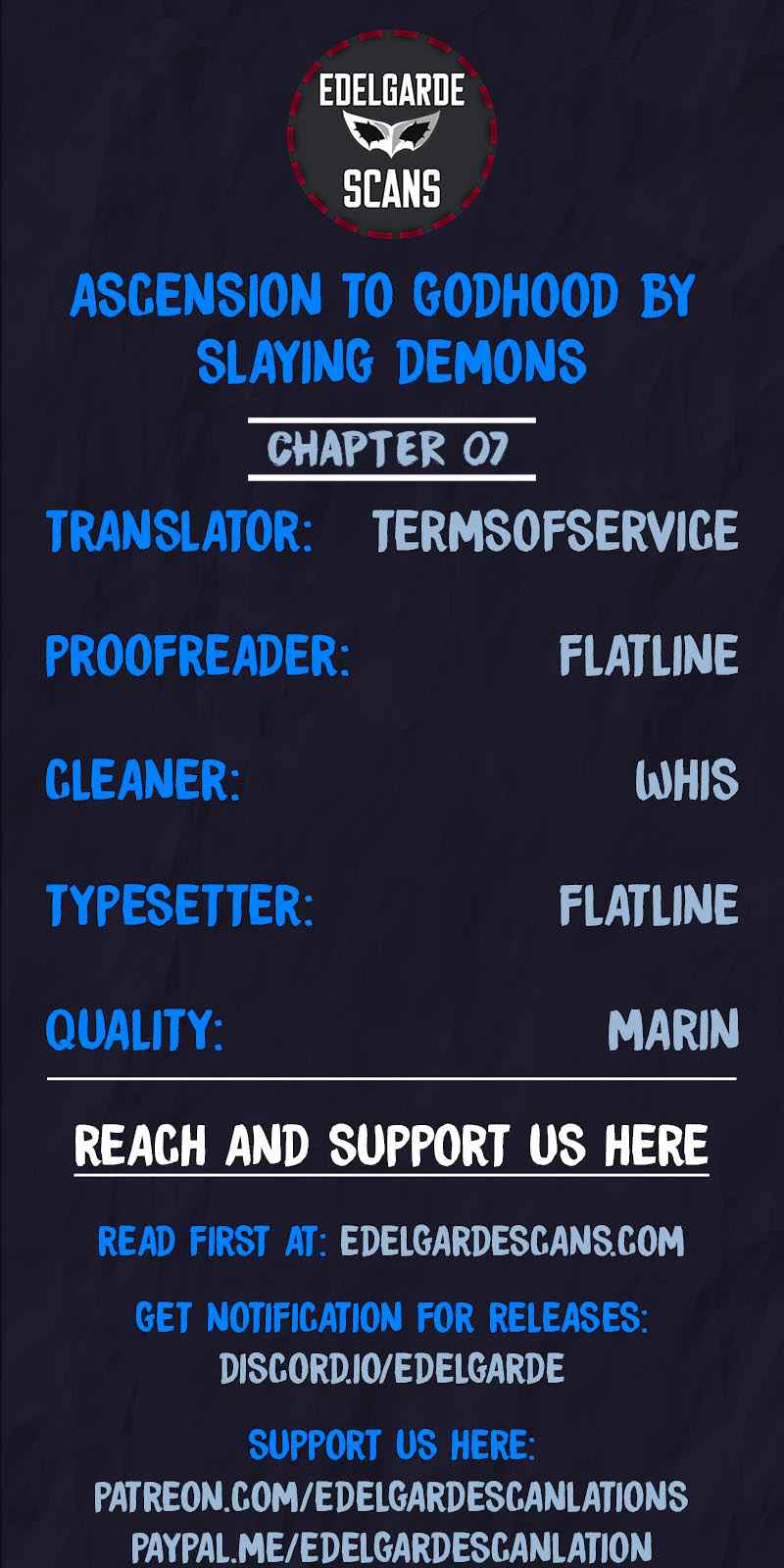 Ascension by Slaying Demons Chapter 7 - Page 1