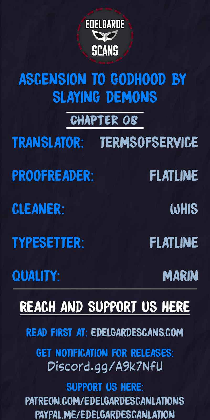Ascension by Slaying Demons Chapter 8 - Page 1