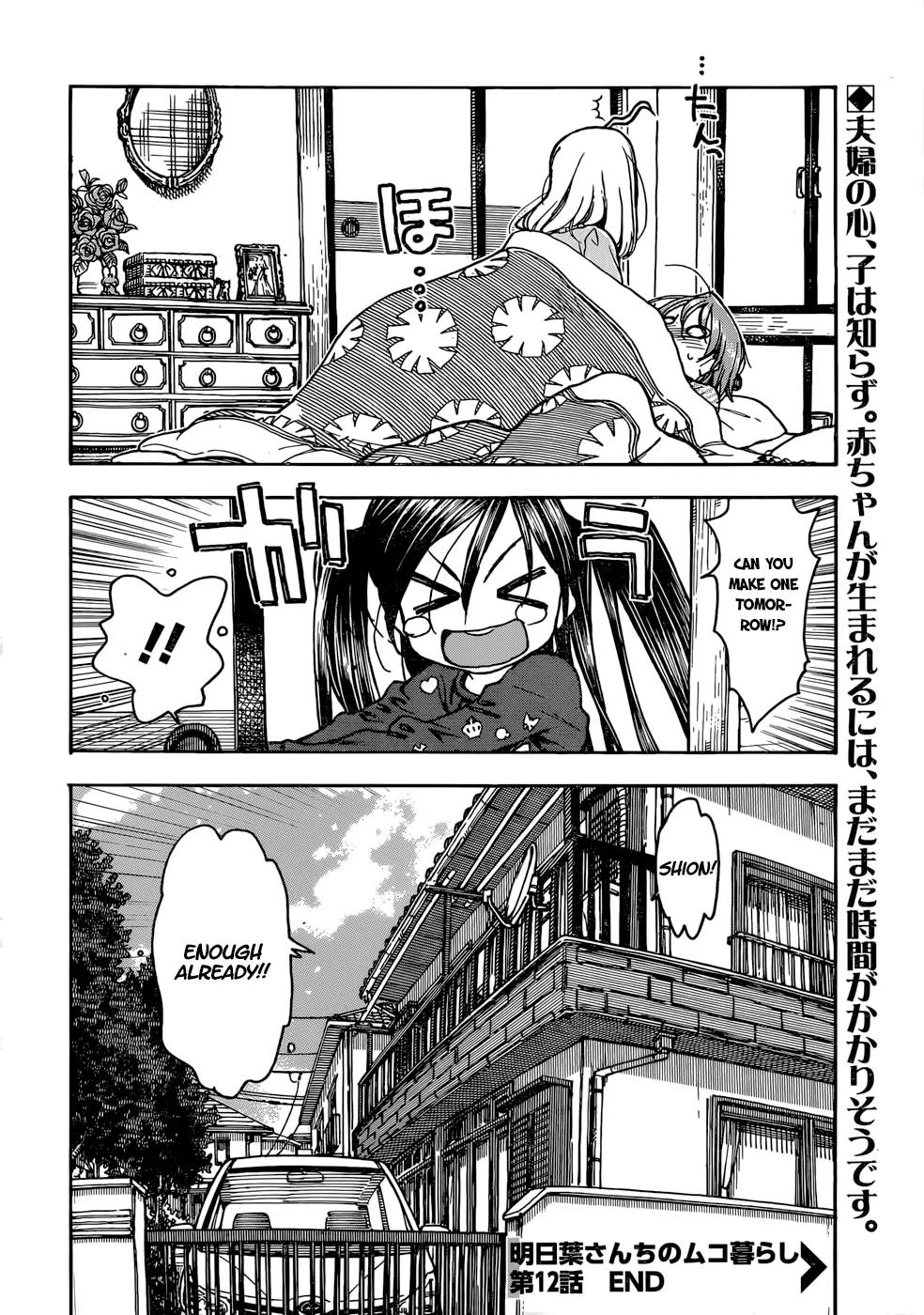 Ashitaba-san Chi no Muko Kurashi Chapter 12 - Page 28