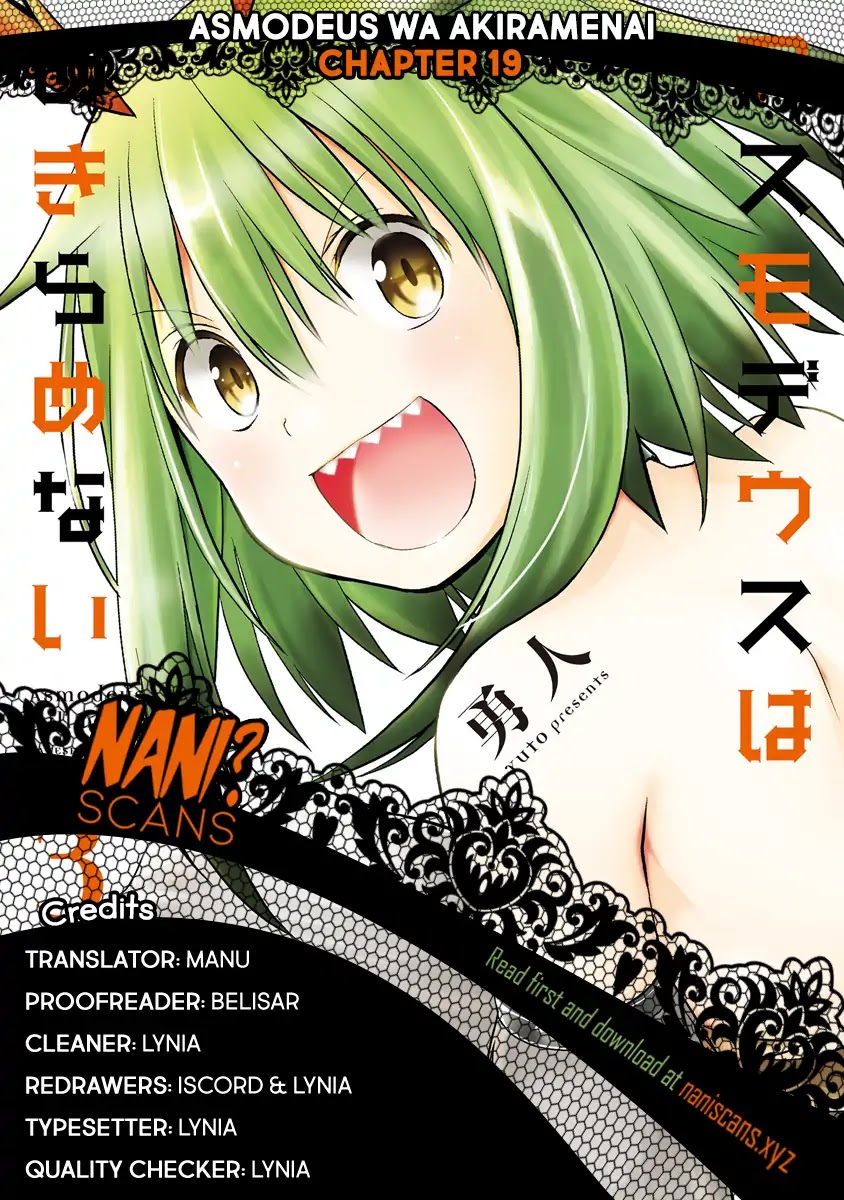 Asmodeus wa Akiramenai Chapter 19 - Page 0