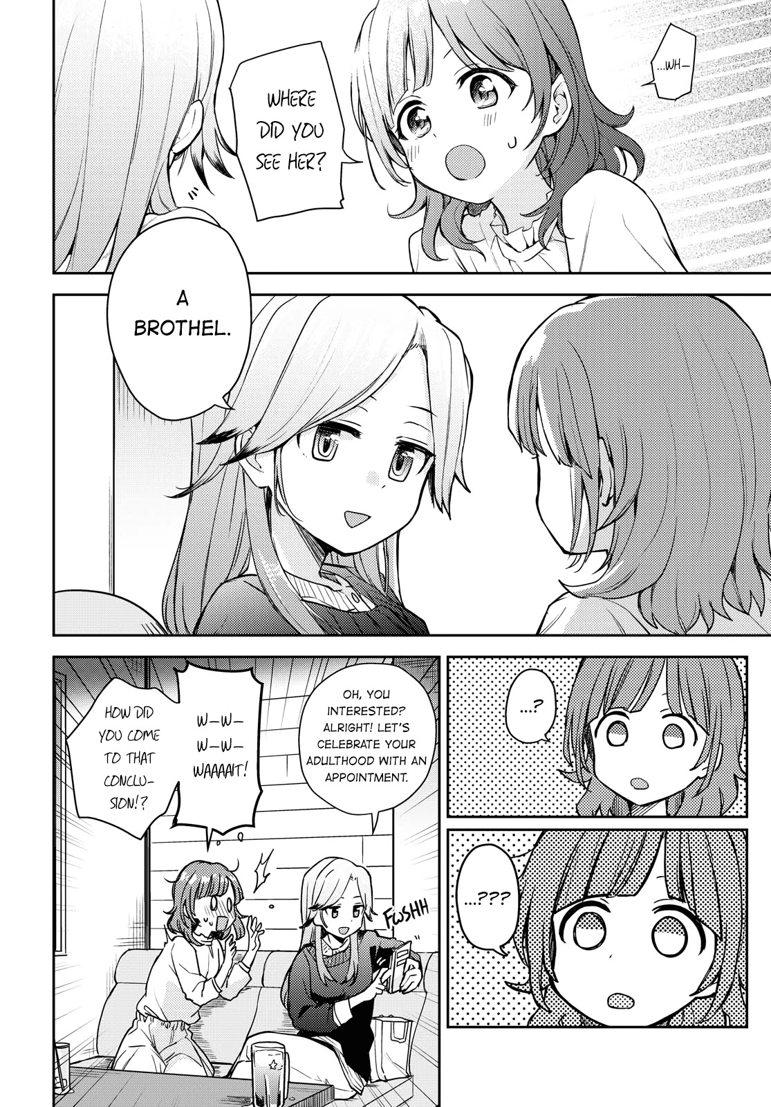 Asumi-chan Is Interested in Lesbian Brothels! Chapter 1 - Page 11