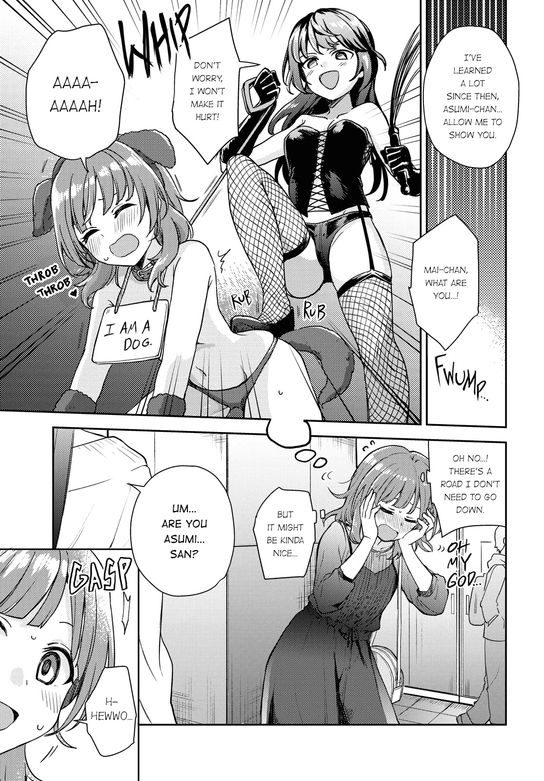 Asumi-chan Is Interested in Lesbian Brothels! Chapter 1 - Page 16