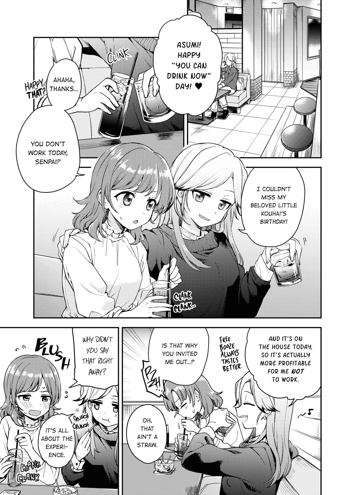 Asumi-chan Is Interested in Lesbian Brothels! Chapter 1 - Page 2