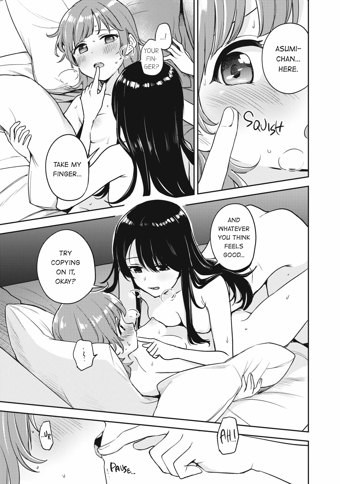 Asumi-chan Is Interested in Lesbian Brothels! Chapter 10.1 - Page 10