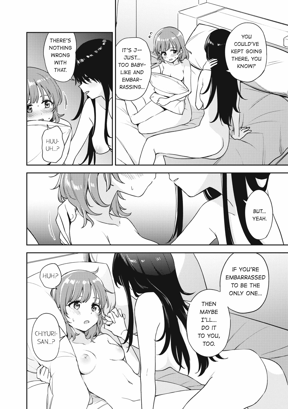 Asumi-chan Is Interested in Lesbian Brothels! Chapter 10.1 - Page 7