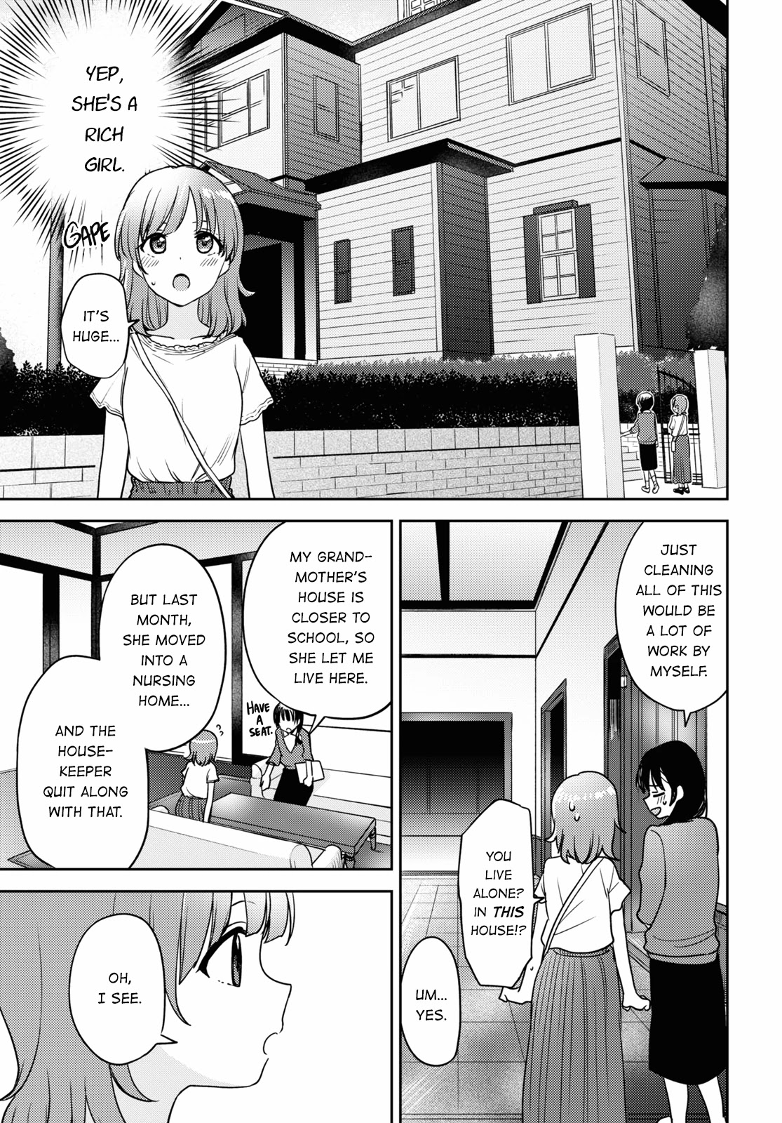 Asumi-chan Is Interested in Lesbian Brothels! Chapter 10 - Page 12