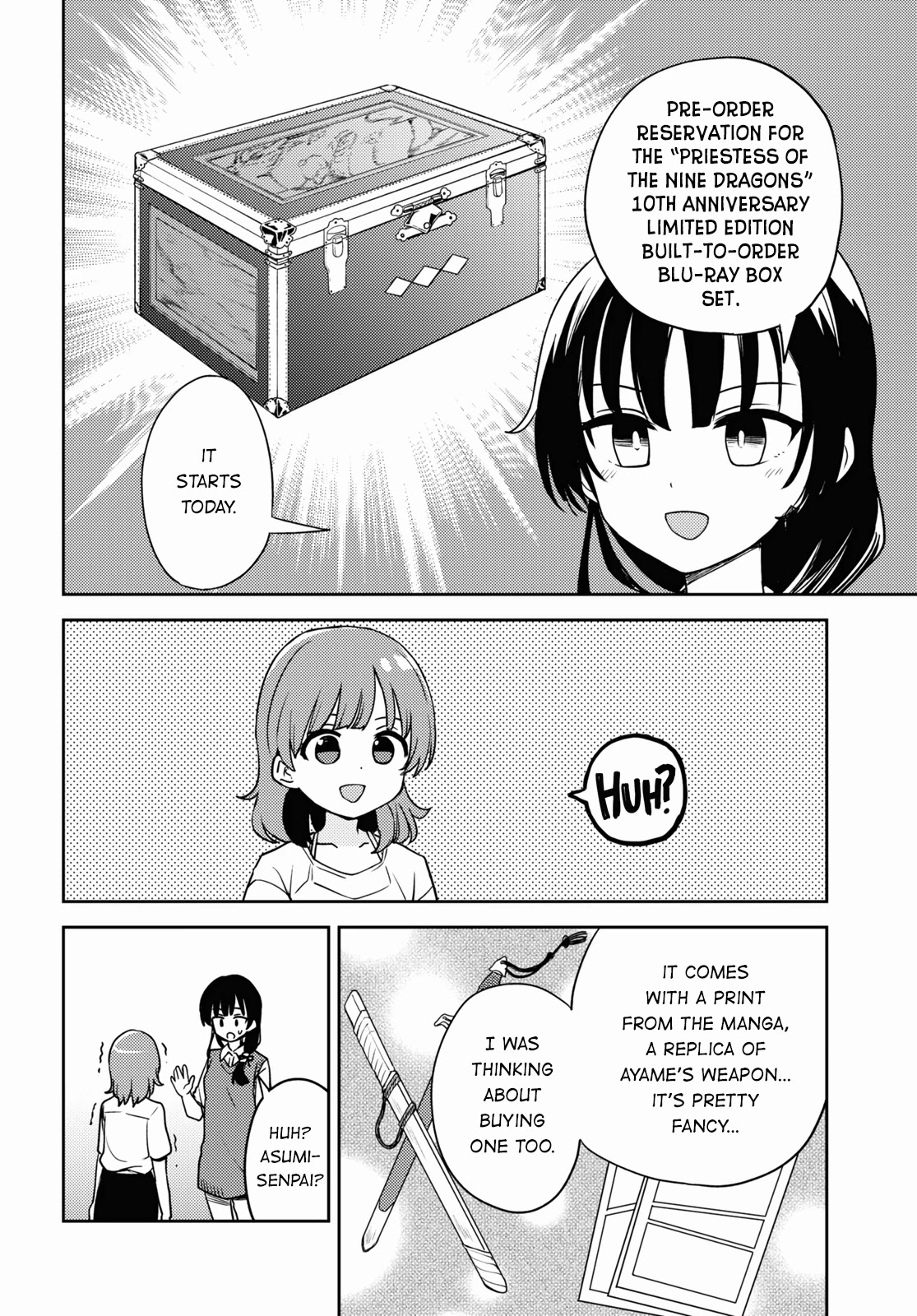 Asumi-chan Is Interested in Lesbian Brothels! Chapter 10 - Page 9