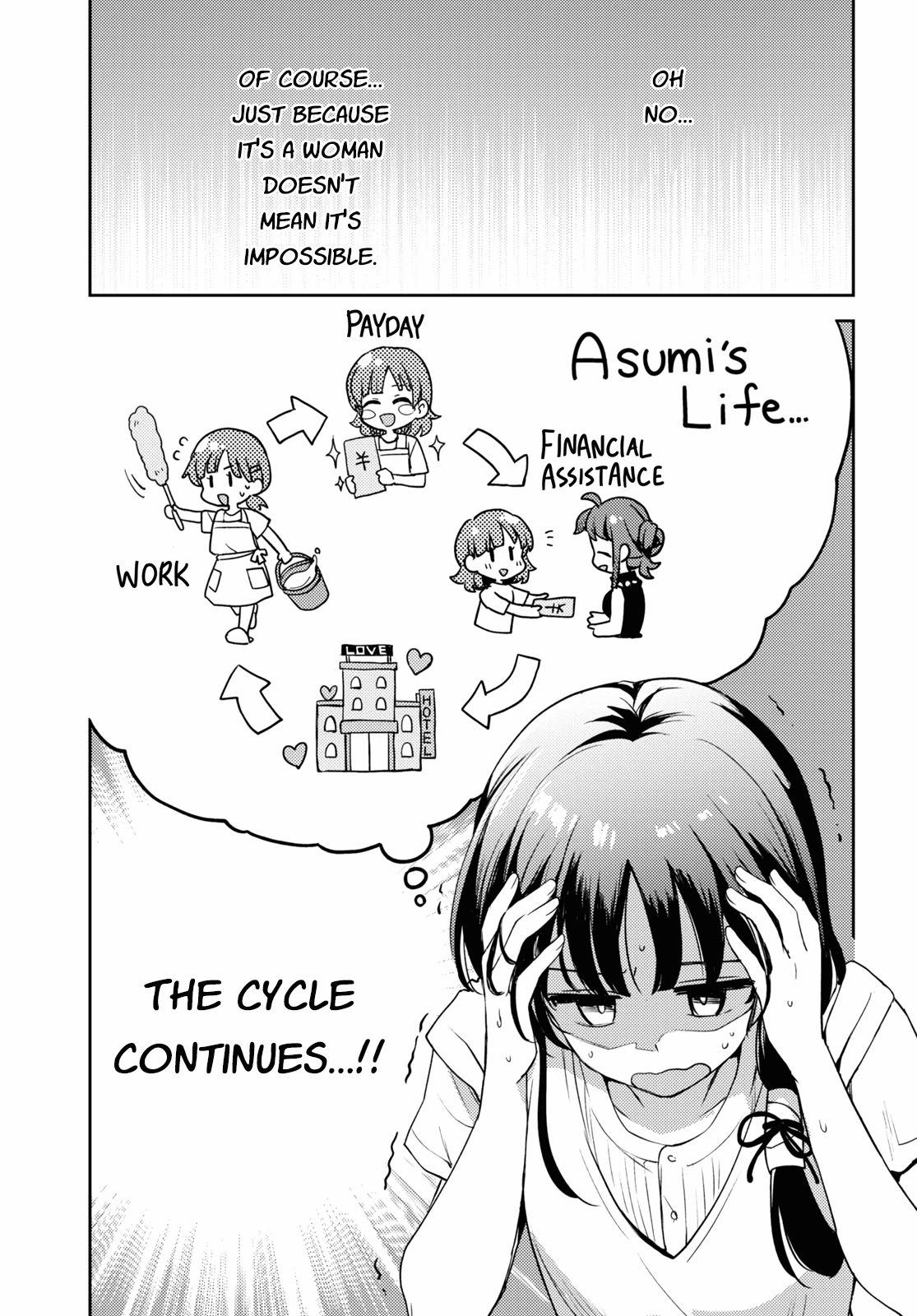 Asumi-chan Is Interested in Lesbian Brothels! Chapter 12 - Page 32