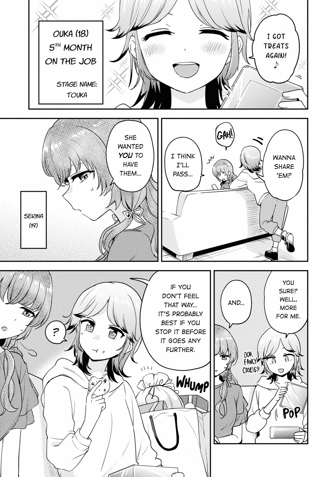 Asumi-chan Is Interested in Lesbian Brothels! Chapter 13.5 - Page 1