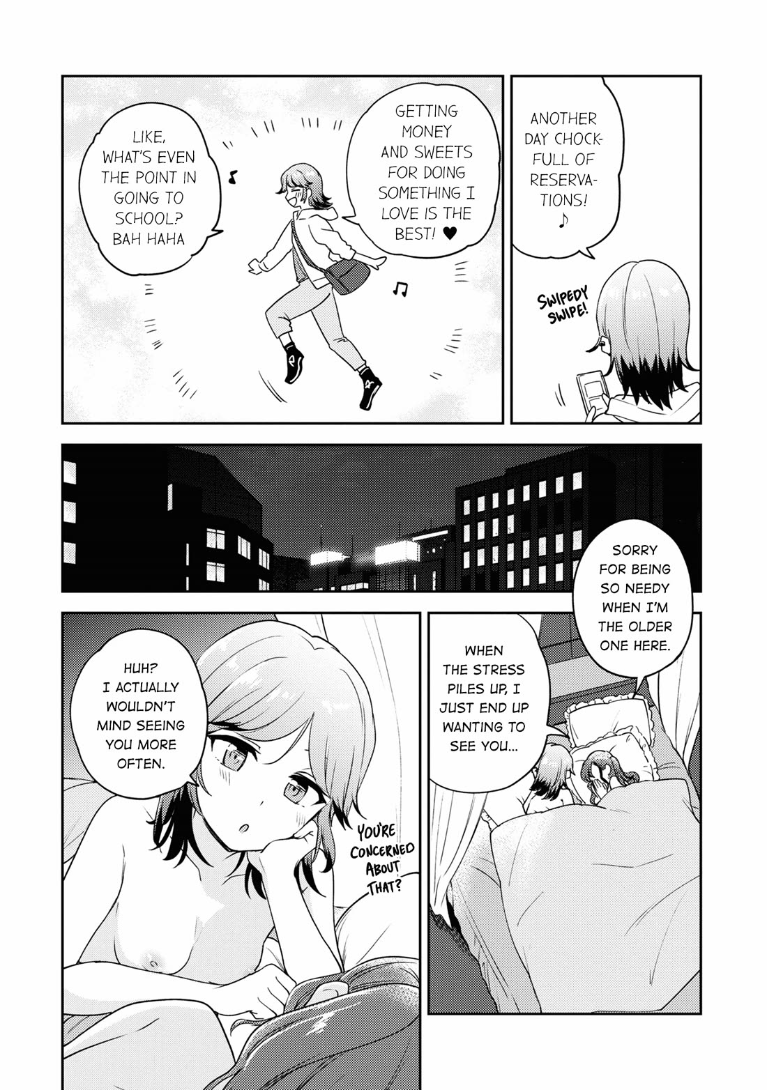 Asumi-chan Is Interested in Lesbian Brothels! Chapter 13.5 - Page 2
