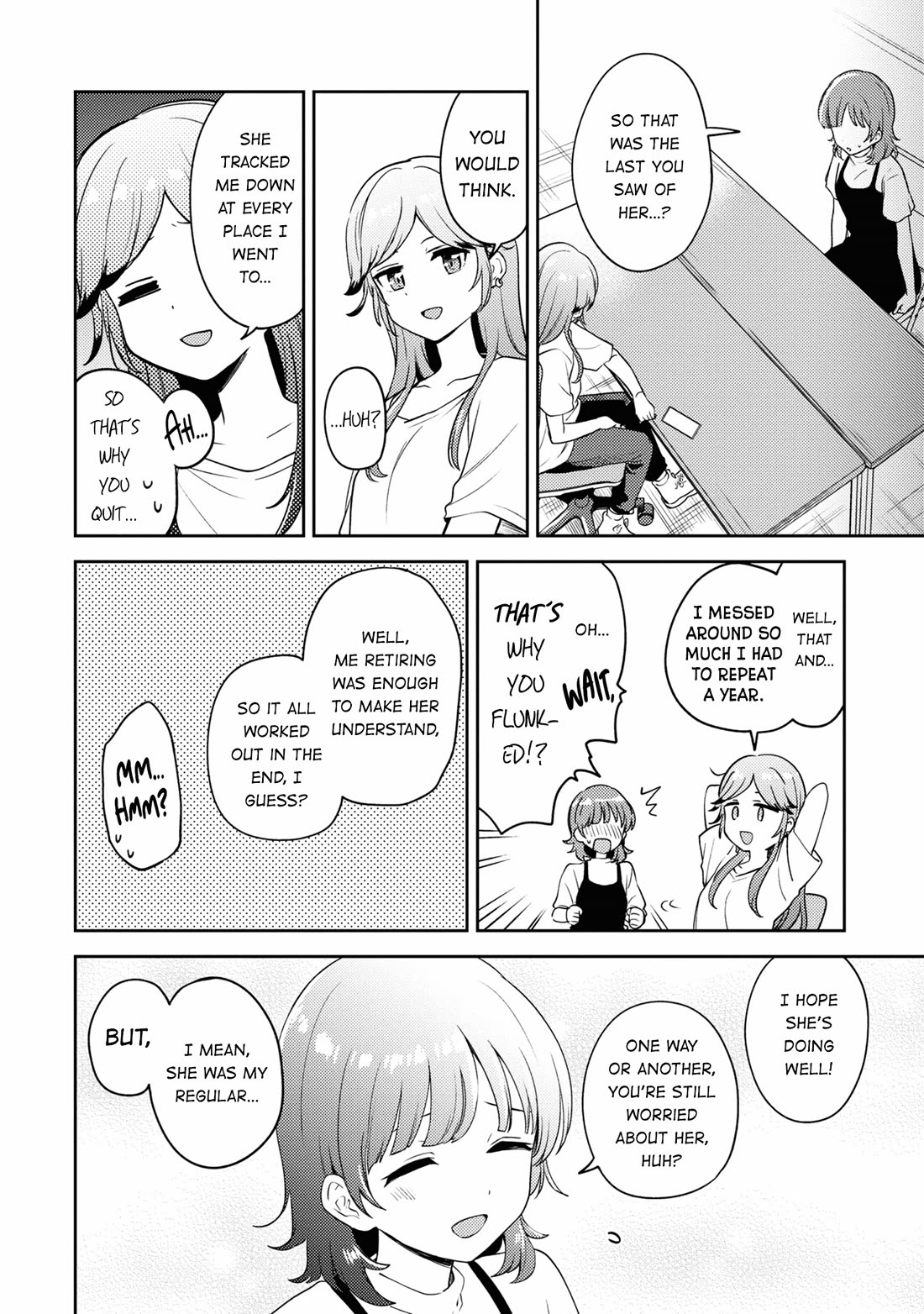 Asumi-chan Is Interested in Lesbian Brothels! Chapter 13.5 - Page 8