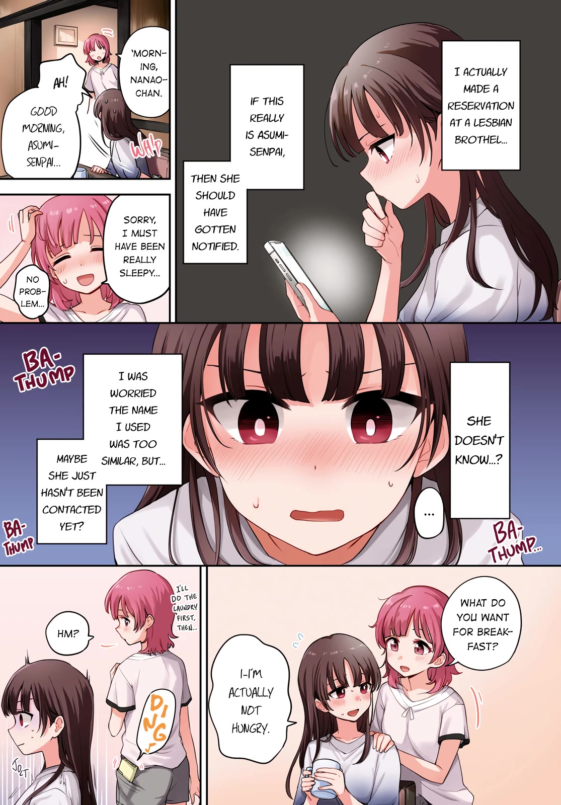 Asumi-chan Is Interested in Lesbian Brothels! Chapter 14 - Page 0