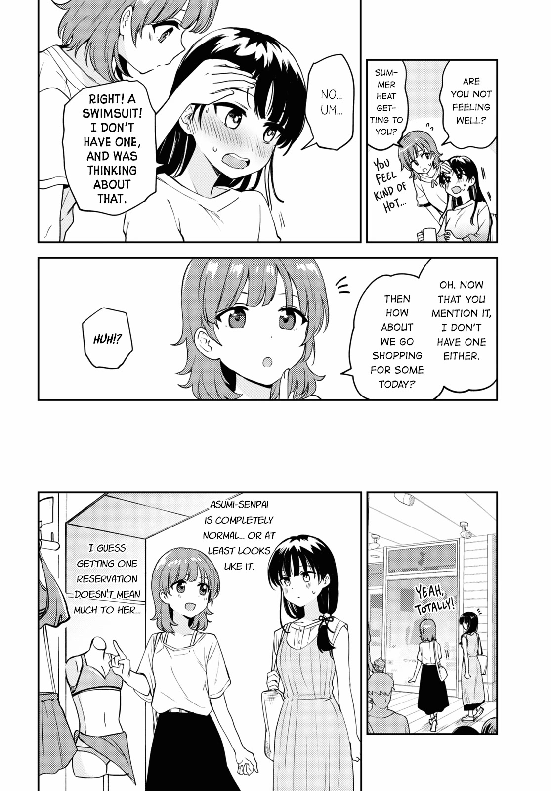 Asumi-chan Is Interested in Lesbian Brothels! Chapter 14 - Page 3