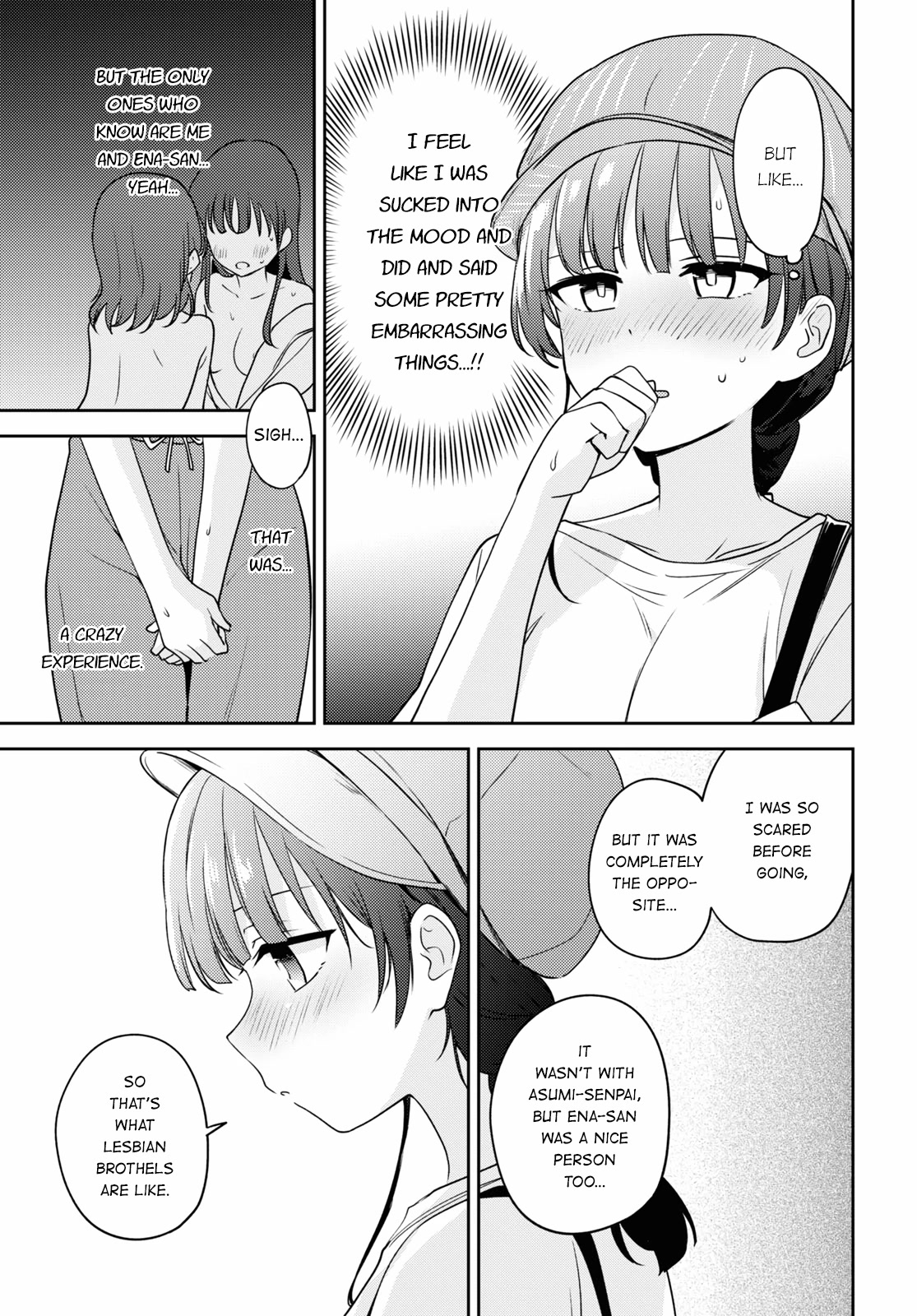 Asumi-chan Is Interested in Lesbian Brothels! Chapter 14 - Page 36