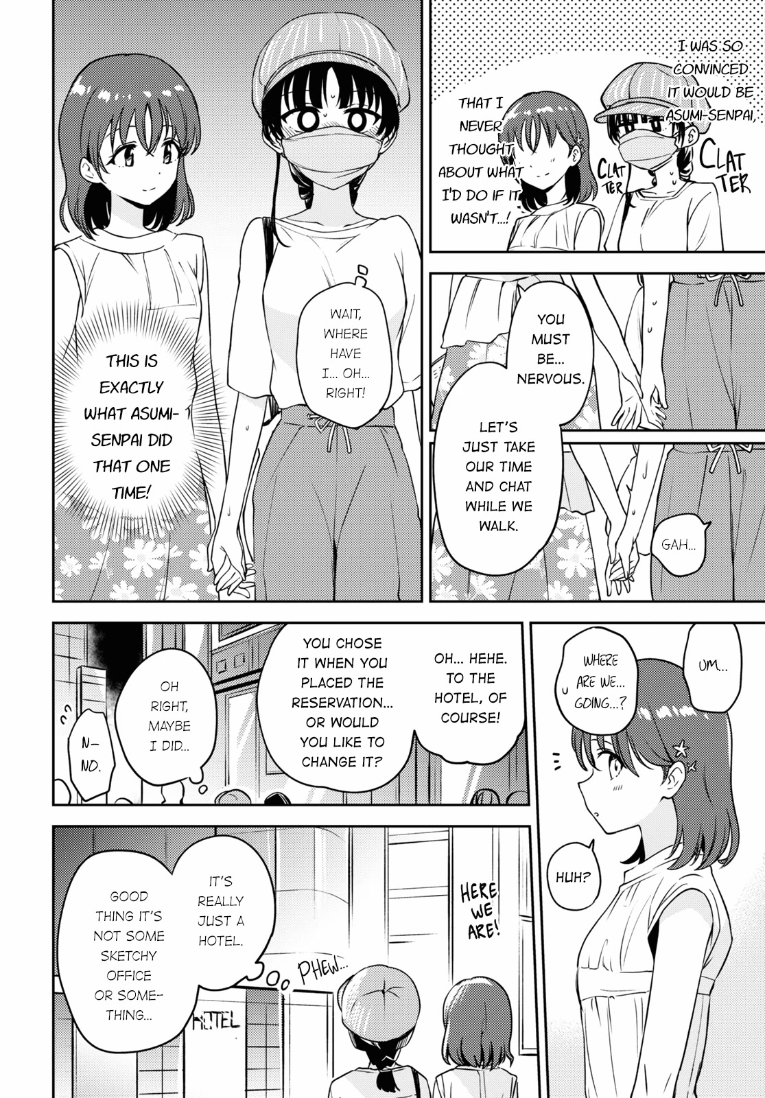 Asumi-chan Is Interested in Lesbian Brothels! Chapter 14 - Page 9