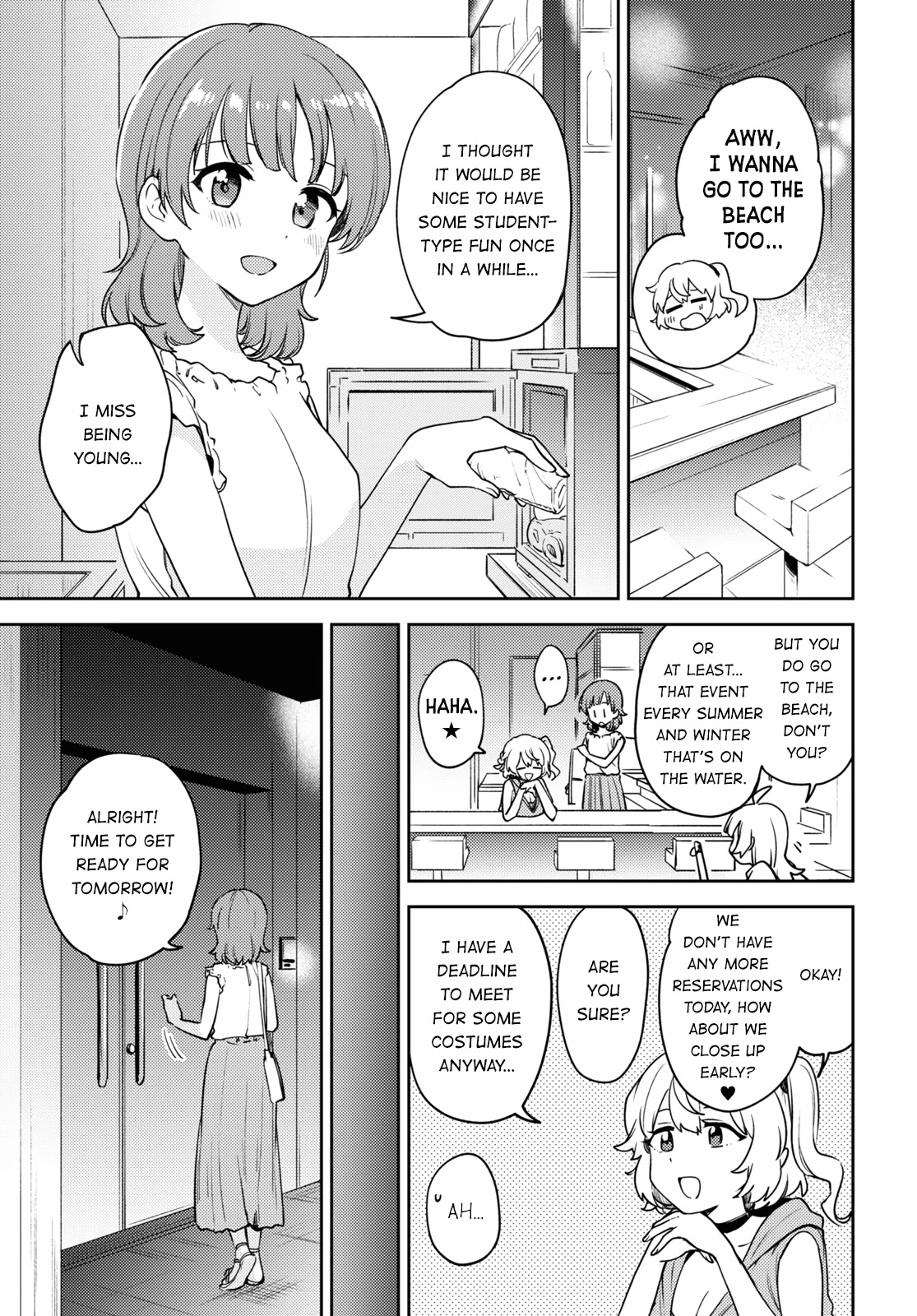 Asumi-chan Is Interested in Lesbian Brothels! Chapter 15 - Page 0