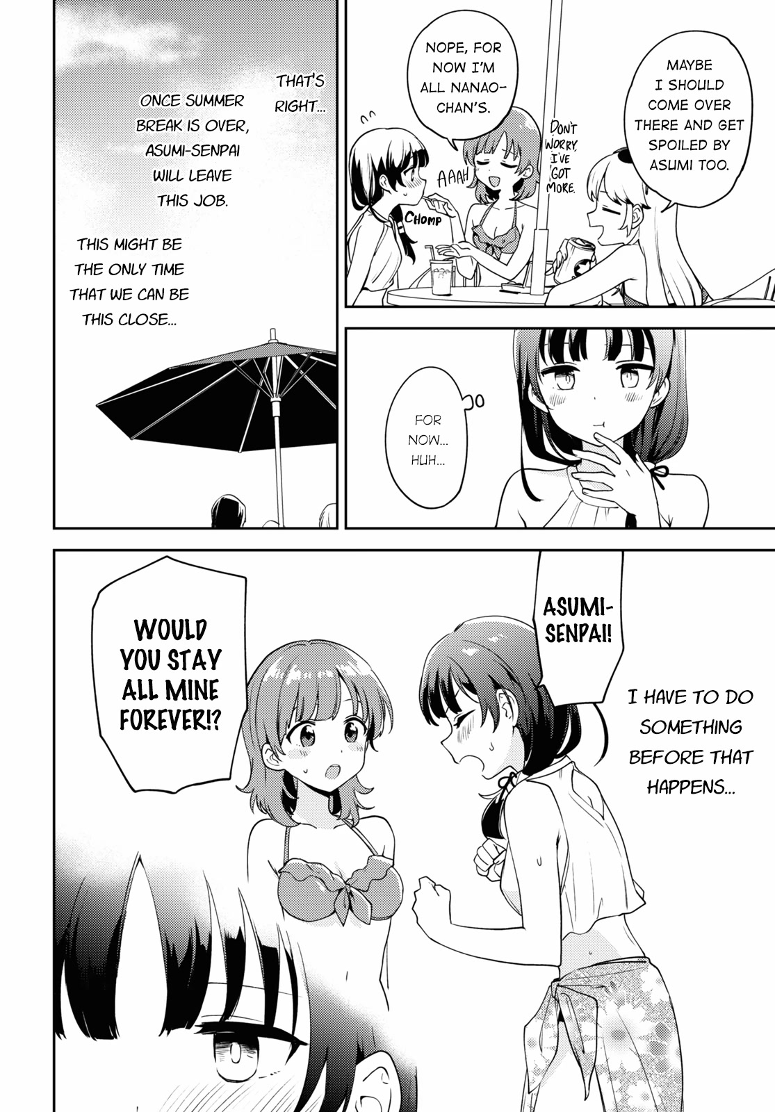 Asumi-chan Is Interested in Lesbian Brothels! Chapter 15 - Page 13