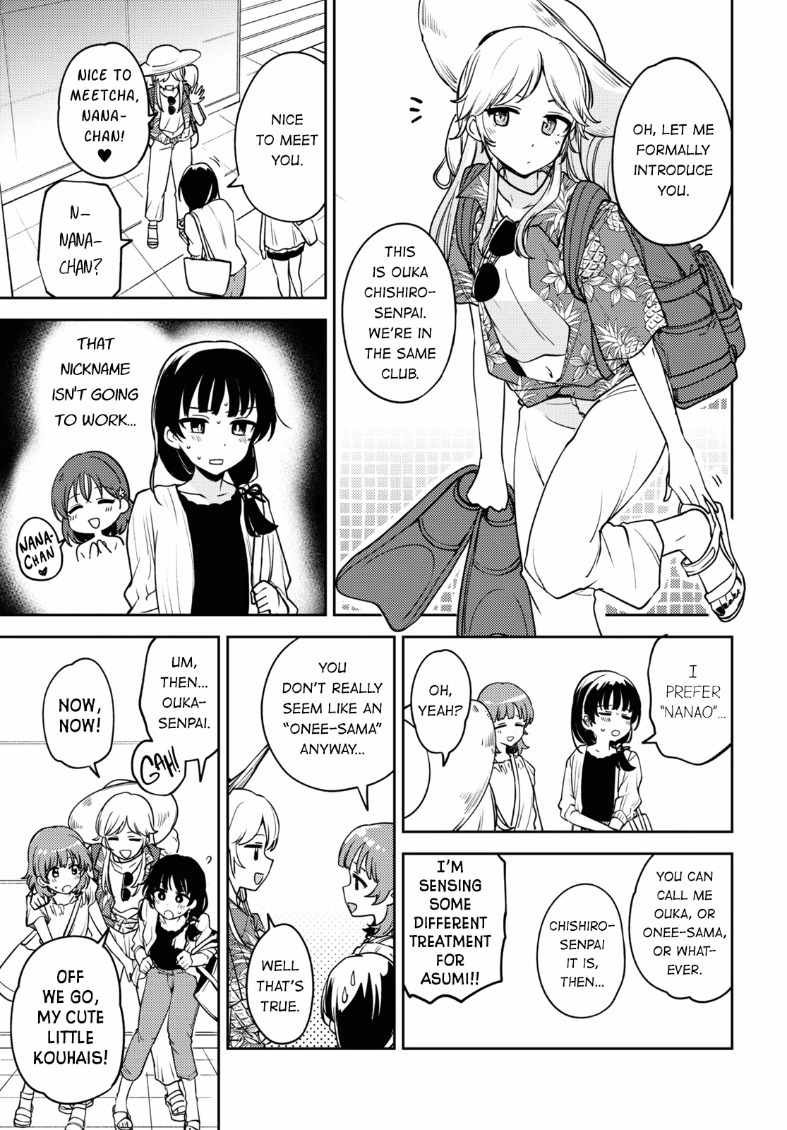 Asumi-chan Is Interested in Lesbian Brothels! Chapter 15 - Page 4