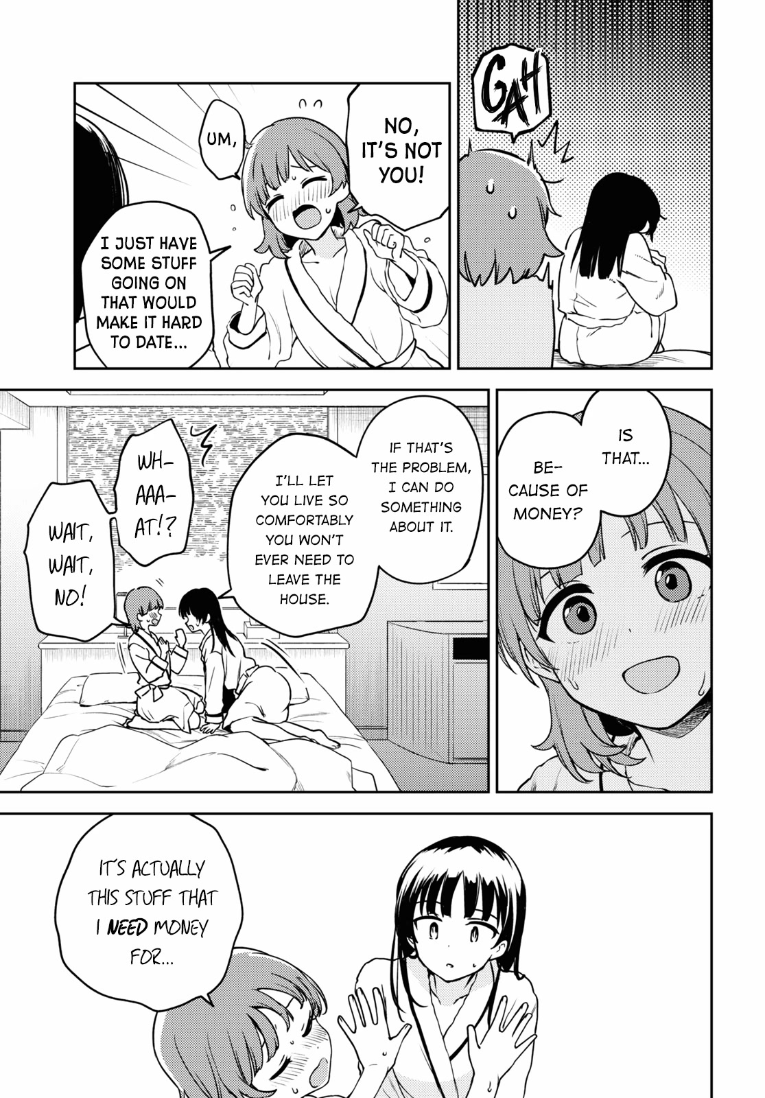 Asumi-chan Is Interested in Lesbian Brothels! Chapter 16 - Page 14