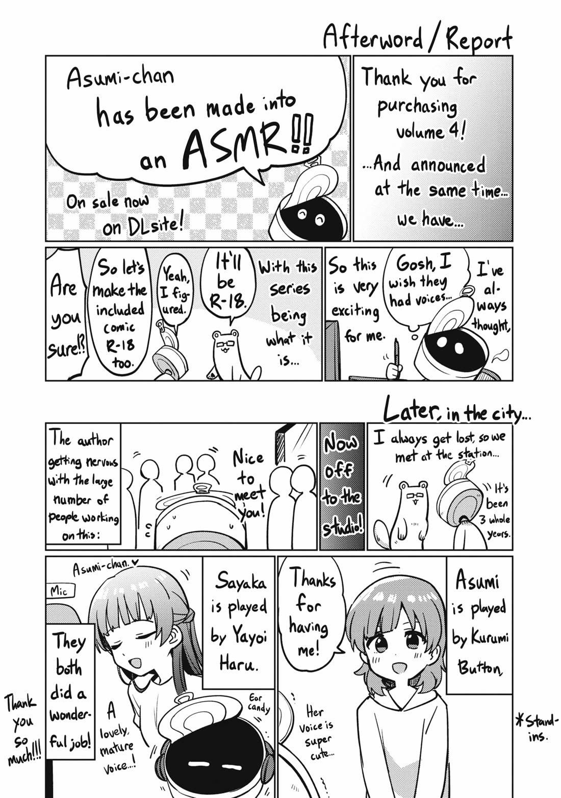 Asumi-chan Is Interested in Lesbian Brothels! Chapter 17.5 - Page 4